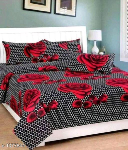 Beautiful 3D Printed Double Bedsheet